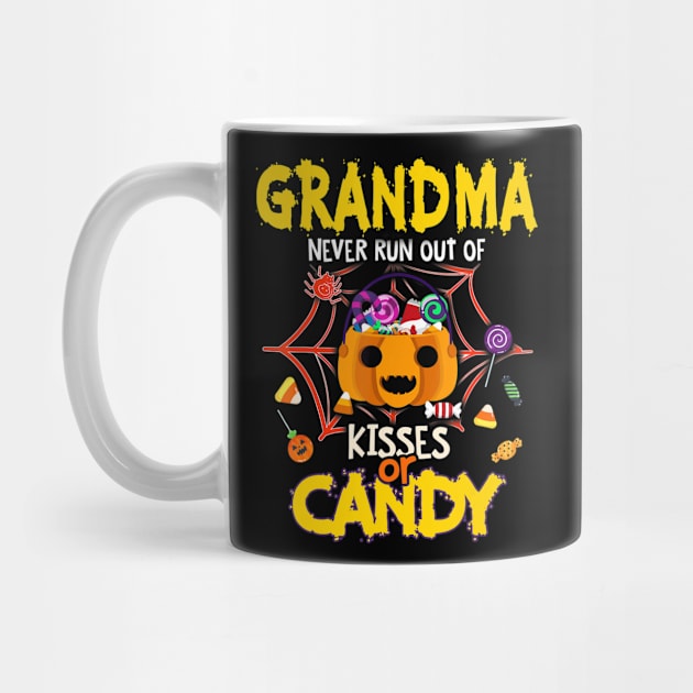 Grandma Never Runs Out Of Kisses Or Candy Halloween by adrinalanmaji